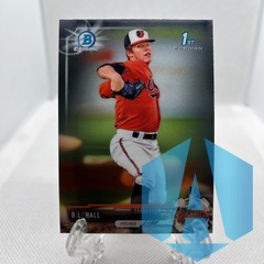 2017 1st Bowman Chrome D.L. Hall #BDC-82 Orioles